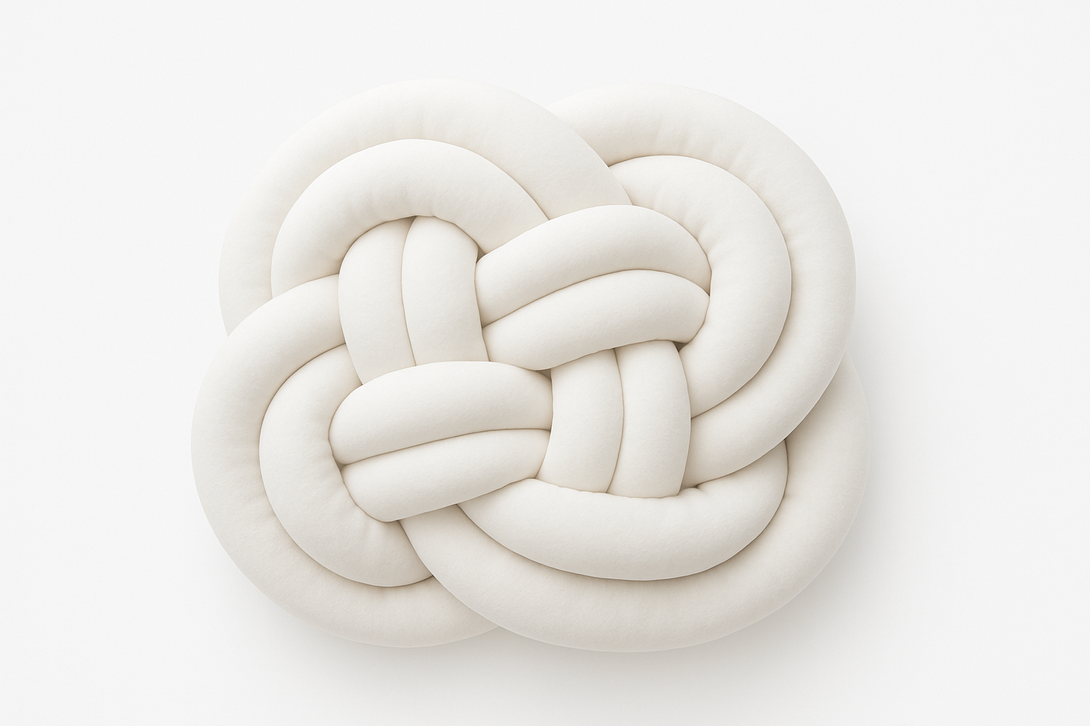 Coussin Noué Velours –